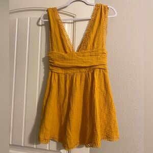 3/$15 SHEIN Yellow Summer Dress